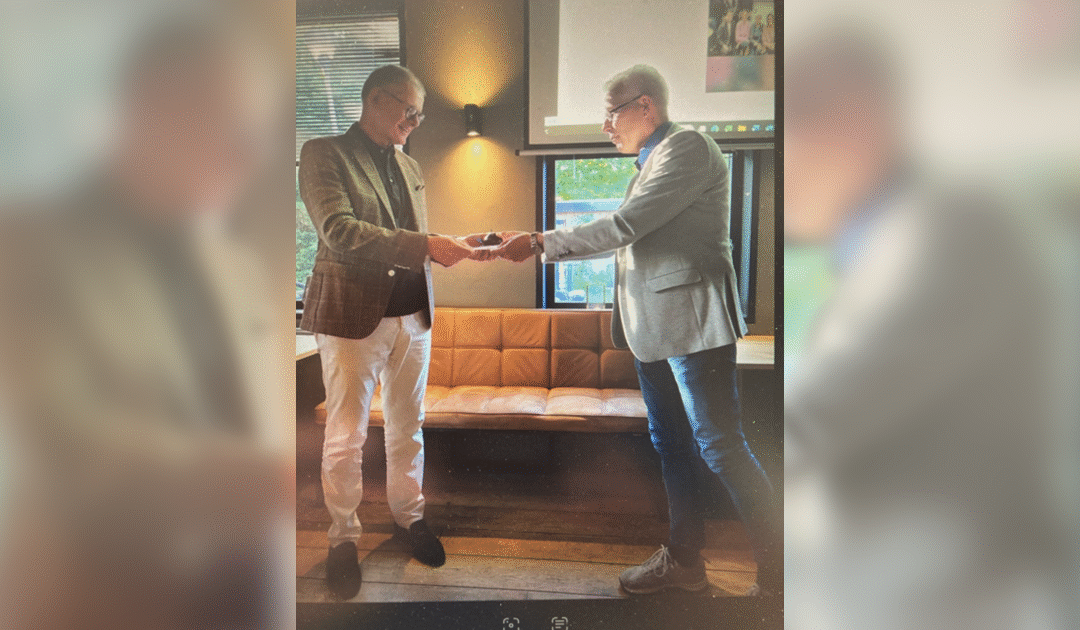 Gulle gift van Rotary voor Fietsmaatjes