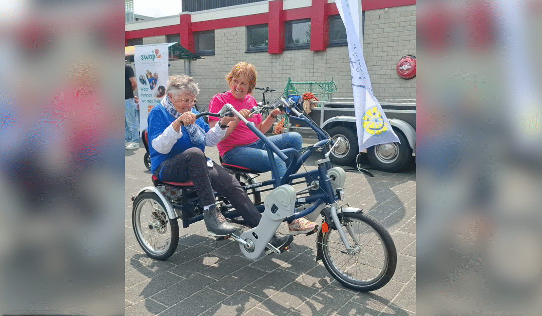 Rollatorloop met Buurtzorg en Fietsmaatjes Pijnacker-Nootdorp