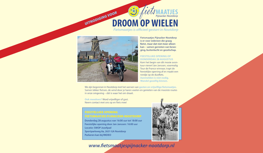 Opening Fietsmaatjes Pijnacker-Nootdorp