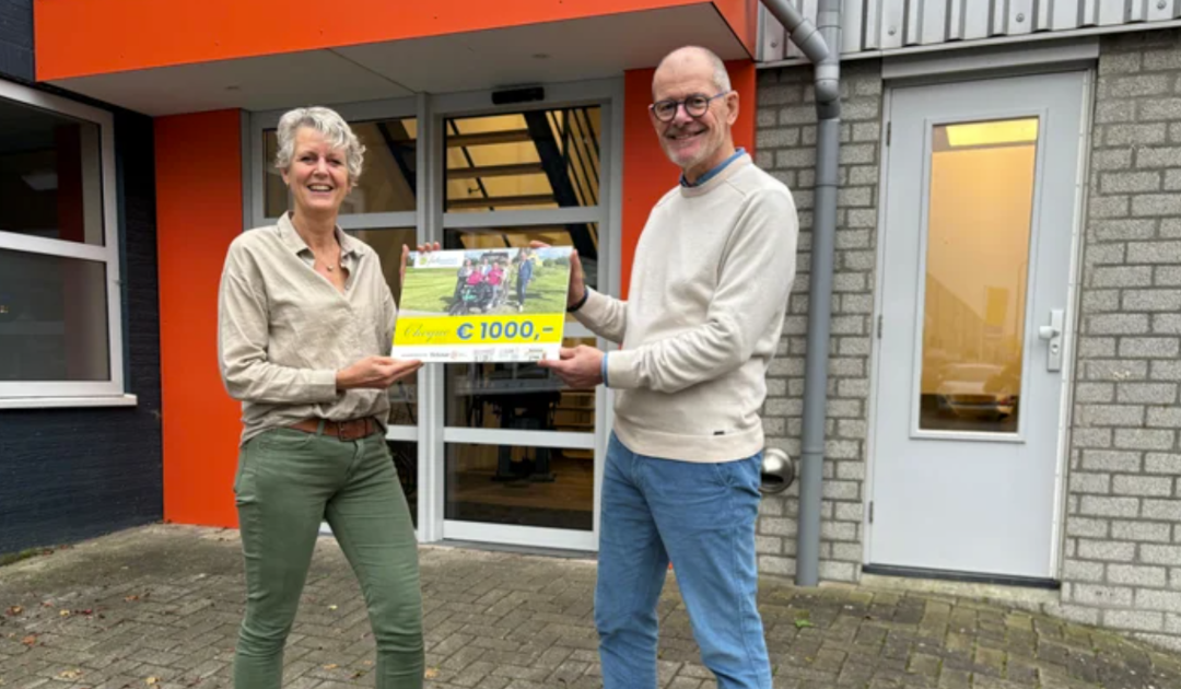 Sponsoren jubileum editie Telstar doneren € 1000,-