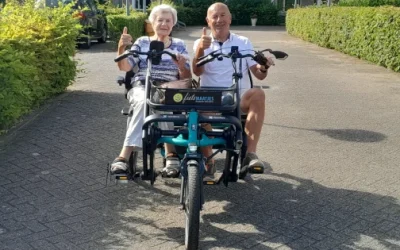 Fietsmaatjes vervult Ouderenwens